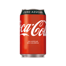 Bote de ocultación refresco coca cola zero sin líquido.