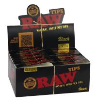 Display de 50 libritos x 50 tips de RAW black.