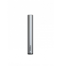Batería ccell m3 color plateado.  Capacidad: 350 mAh.  Carcasa de acero inoxidable.