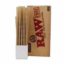 Caja con 800 conos RAW tamaño king size slim.