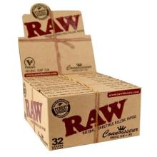 Display de 24 libritos x 32 hojas de RAW king size slim x 32 tips.
