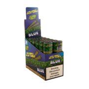 Display con 12 cajitas.  Cada cajita contiene 2 hemp cones blue.