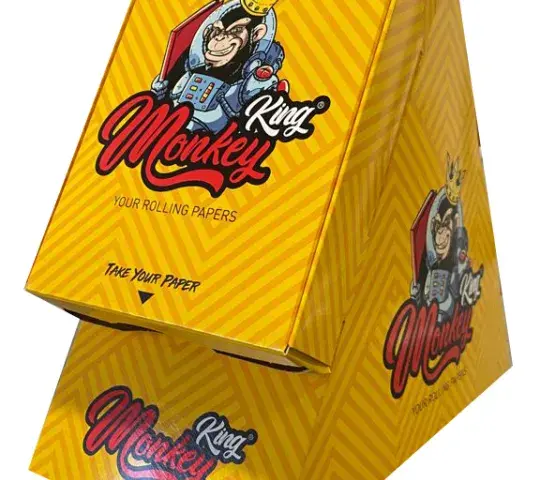 Dispensador monkey king con 2000 hojas unbleached tamaño king size slim.