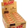 Display de 24 libritos x 1 hoja de 5 metros.  Raw rollo 5m.
